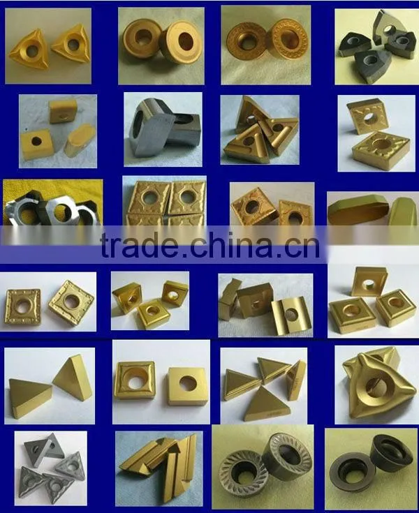 Carbide inserts for aluminum