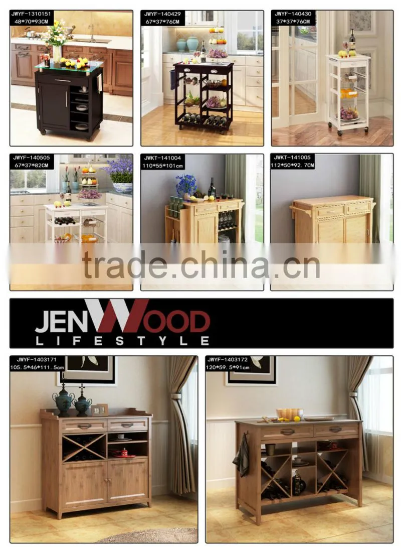 E0 powder coating white finish E1 MDF modern coffee table