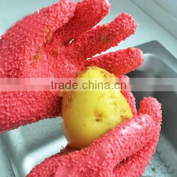 Factory Wholesale Quick Potato Peeling Gloves Tater Mitts