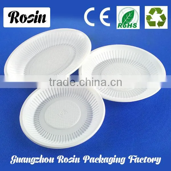 Disposable Plastic Plate, disposable compartment plastic plate, PS Plastic plates