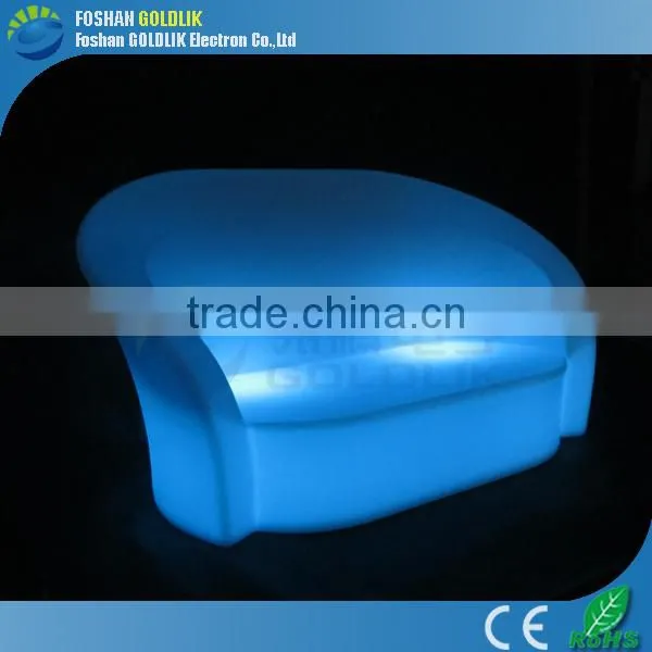 PE polyethylene plastic led lounge furniture for any size and design GKS-196BT