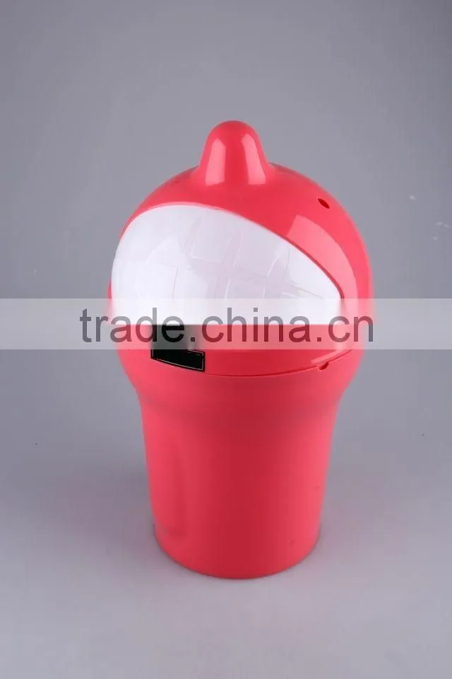 Dolphin Design Plastic Trash Can Household Garbage Can/Rubbish Bin