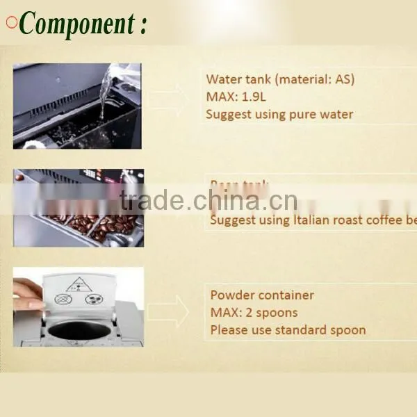 Coffee Machine/High Quality Commercial Stainless Steel Espresso Coffee Machine