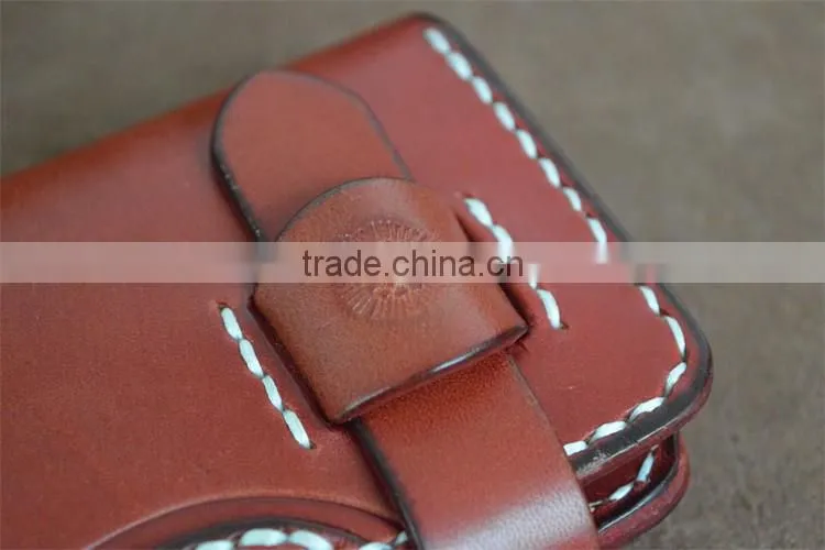 Top genuine leather business card holder business genuine leather cover bulk clear PVC card holder