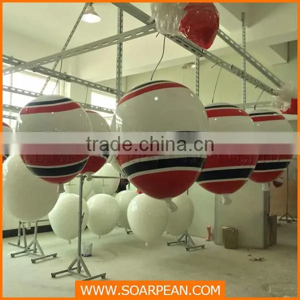 Fiberglass balloons window display supplies for event and party decoration