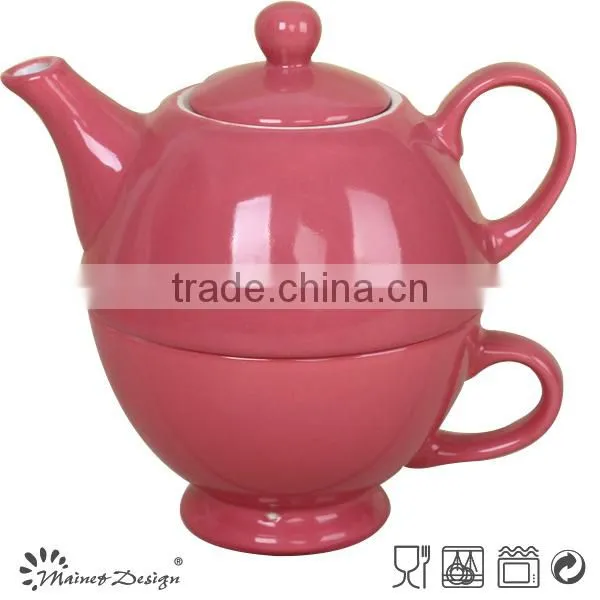 color glaze chinese tea pot