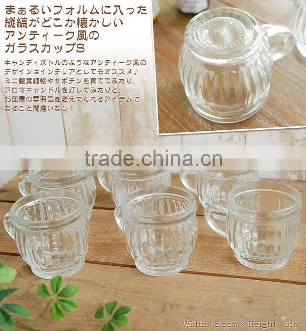 65ml glass Tea cup Tazza Cup