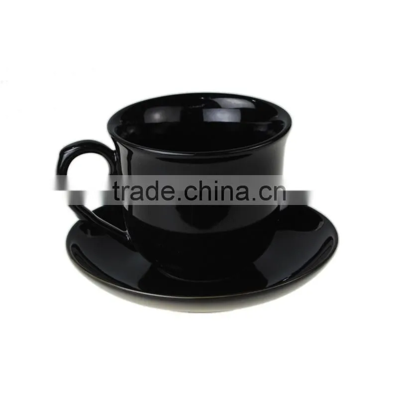 Black Bulk Stoneware Coffee Cup Sets