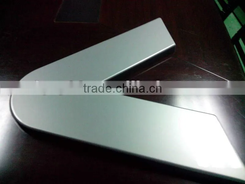 china supplier thermoforming vacuum v-type custom plastic parts