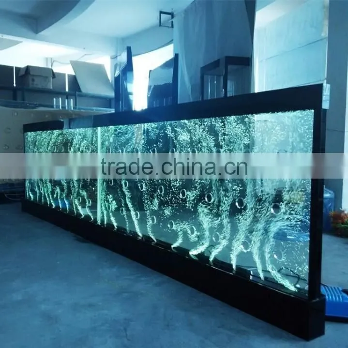 home LED swirl acrylic water bubble panel