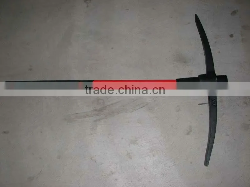 pickaxe with fiberglass handle