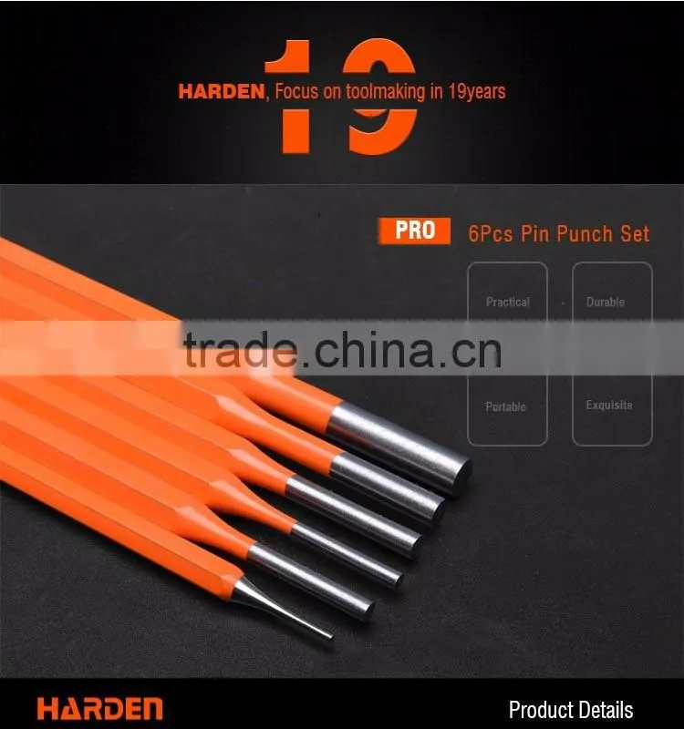 Welcomed OEM Auto Repairing Professional 10" 6PCS Pin Punch Set