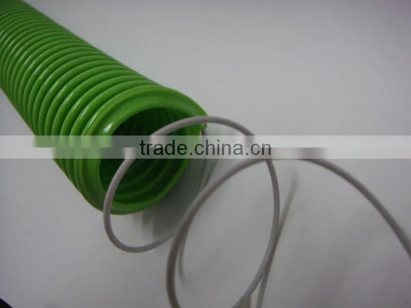 PVC flexible pipe/ flexible steel wire reinforced hose