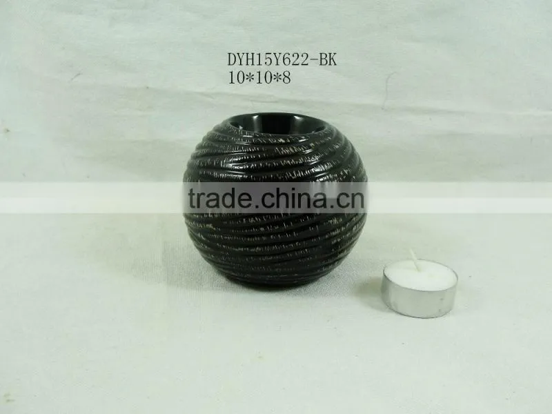 Round Ceramic Candle Holders Chirstmas decorations