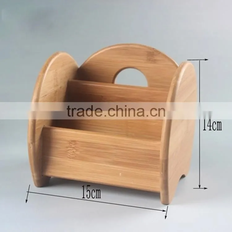 Useful multi-functional high quality bamboo pencil/pen box