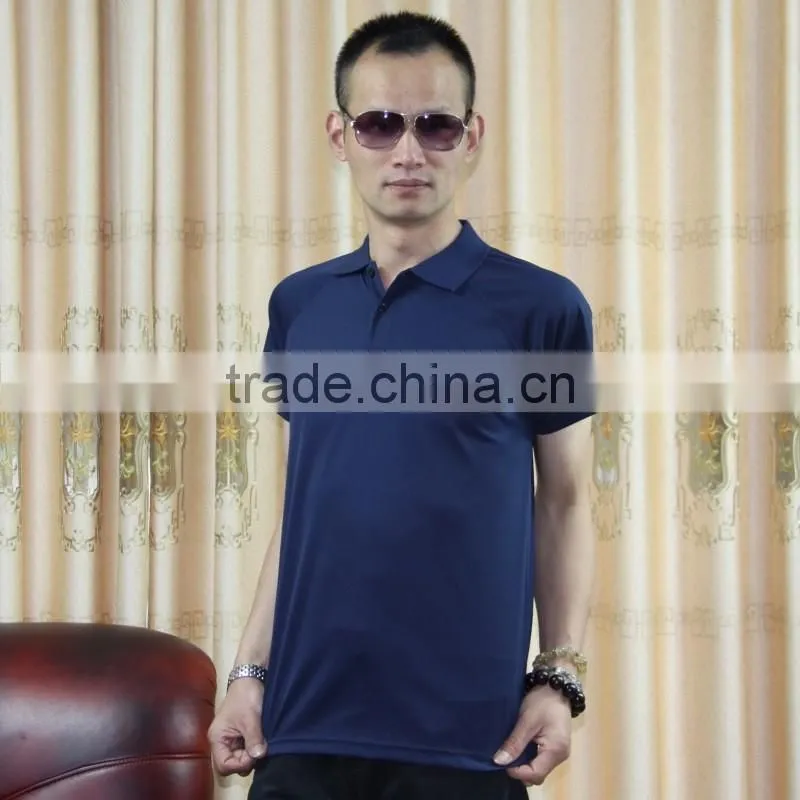 Custom 100% Polyester Dry Fit Mens Quick Dry Polo Shirt Wholesale sport polo shirt