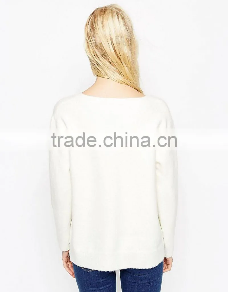 beautiful Christmas pullover sweater designs for women