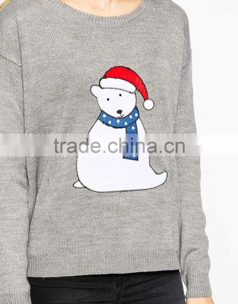 Fashion Christmas Pullover Hooded Sweater For Women
