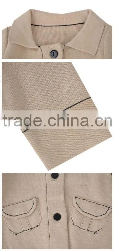 New arrival single breasted boys kintted cardigan sweater