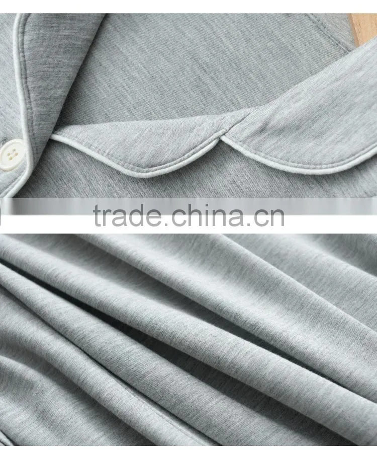 custom made hot casual men high quality modal sleepwear pajamas