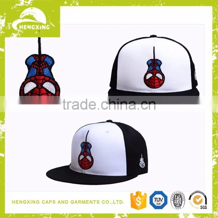 5 panel snapback print foam flat bill mesh trucker hat