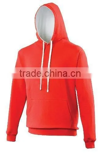 PLAIN FLEECE HOODIE FOR WOMAN