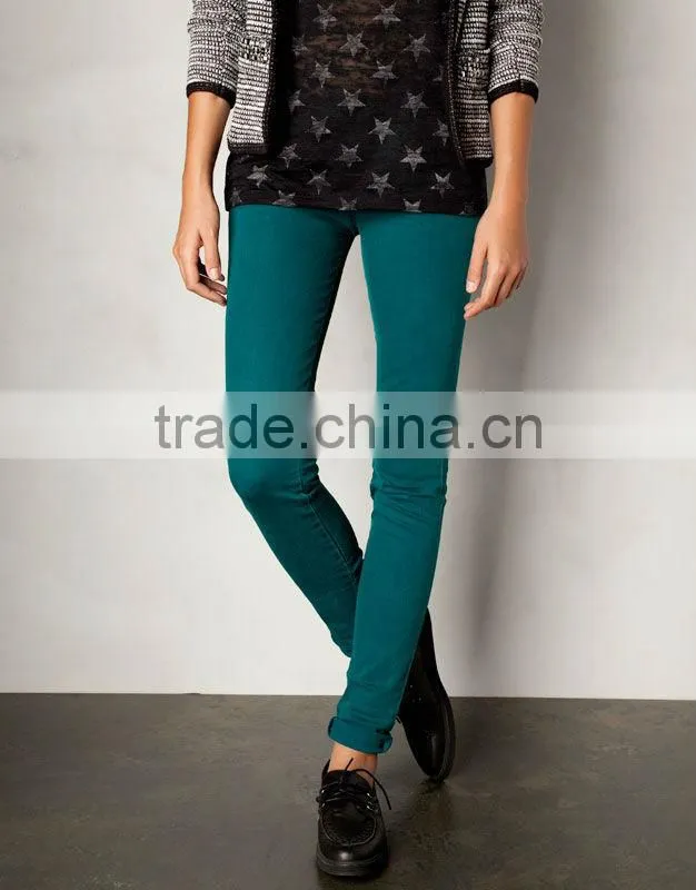 2014 Sweet candy color joker feet backing multicolor pants
