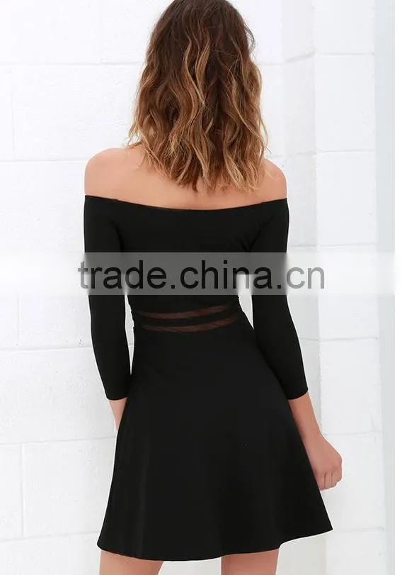 2017 European New Fashion Sexy Dress Woman Bodycon Night Club Off-shoulder Women Dres