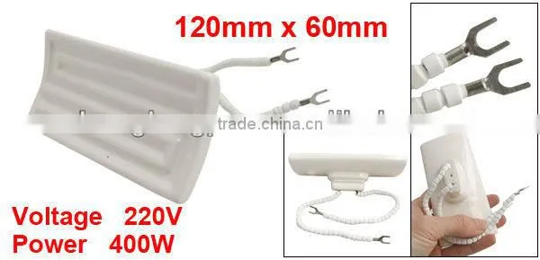Ceramic infrared red heater for thermoforming