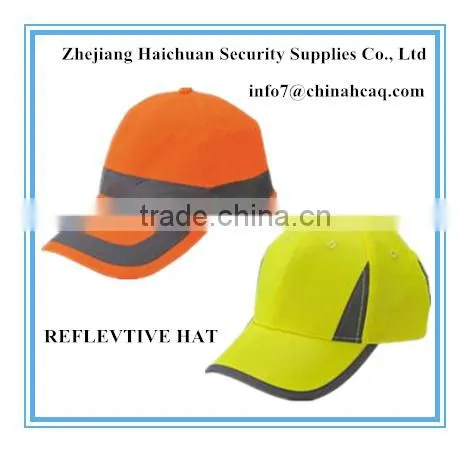 Safety Reflective Baseball Hat with Reflective Fabric