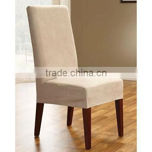 spandex suede dining chair covers