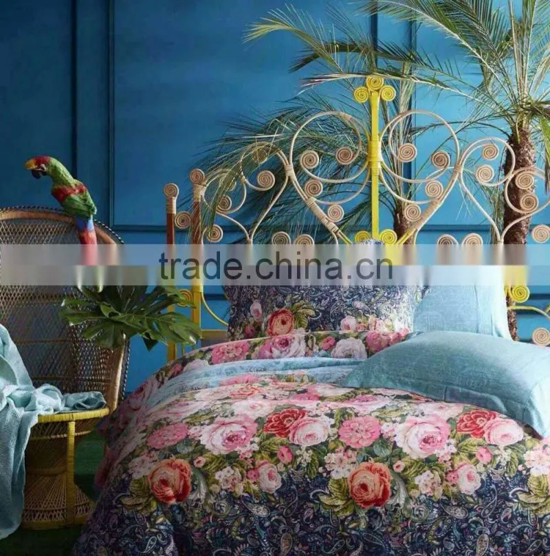 China cheap 100%cotton printed bedding set