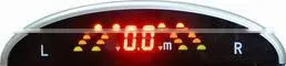 CAR Assistant parking sensor with Original Flat 4 sensors and LED monitor parking system