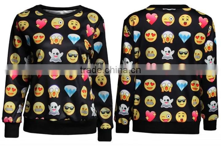 2017 Fashion Emotion Hoodies for Women
