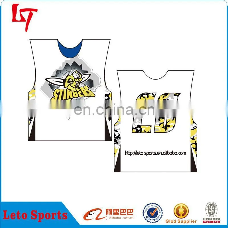 Reversible sport uniform, lacrosse clothing, new style oem sublimated lacrosse jersey