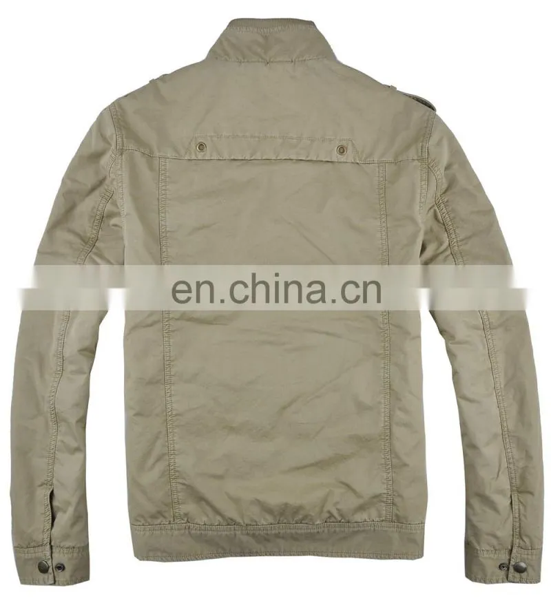 lastest fashion mens simple spring thin casual cotton lab jacket 2015