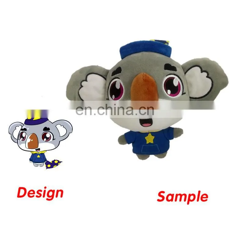 Fashion Design Stuffed Animal OEM Plush Toys With Custom Logo