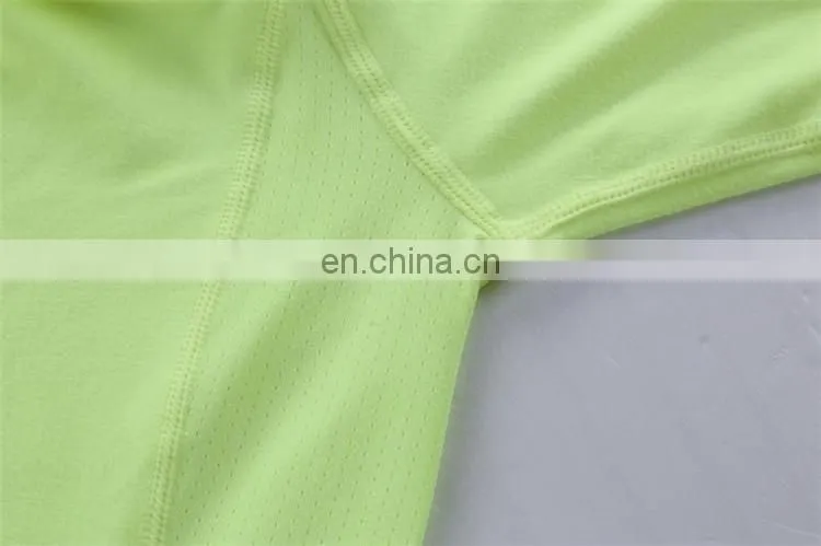 OEM Custom Long-sleeve Fitness Compression women Running Shirts