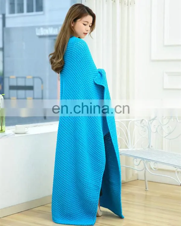 Customized square acrylic blanket