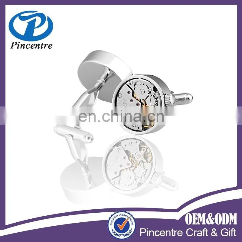 2016 new products clock cufflinks /metal cufflinks/Watch Cufflinks