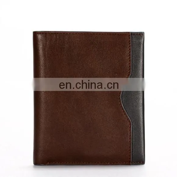 TRENDY CUSTOM WHOLESALE NAME BRAND HANDMADE LEATHER WALLET FOR MEN