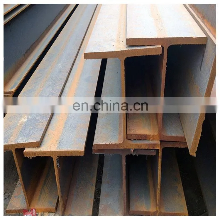 High quality Q235 Q235B Q345 Q345B SS400 hot rolled or welded light steel H and I beam price list per kg from Wuxi factory