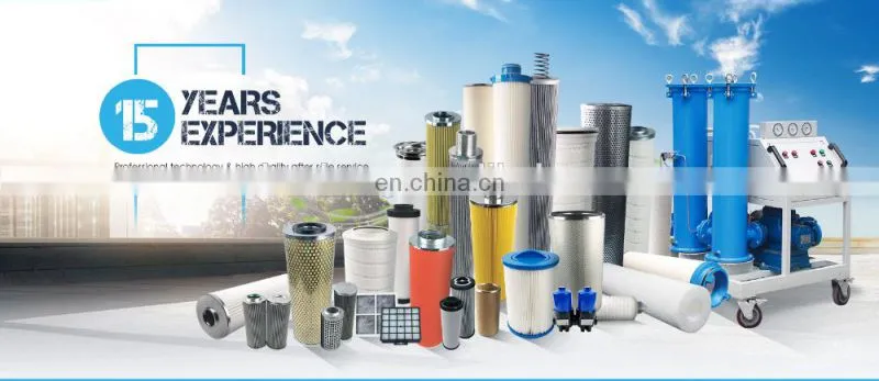 Custom 304 stainless steel diesel filter element for Loader heavy machine