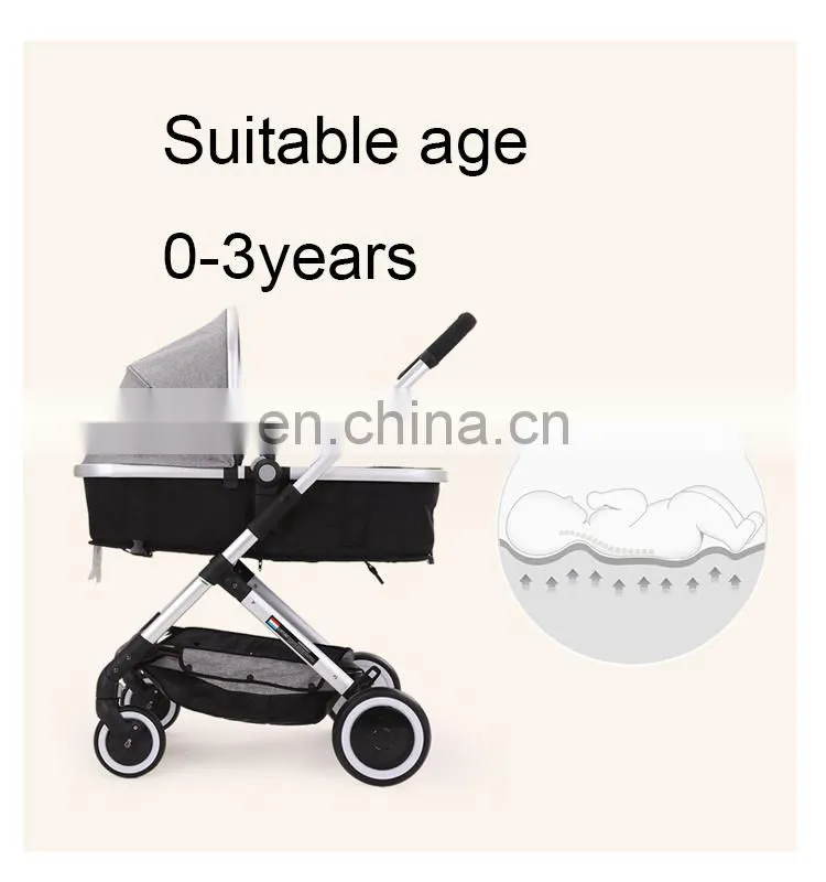 Colorful 2 in 1 Toddler Stroller for Baby