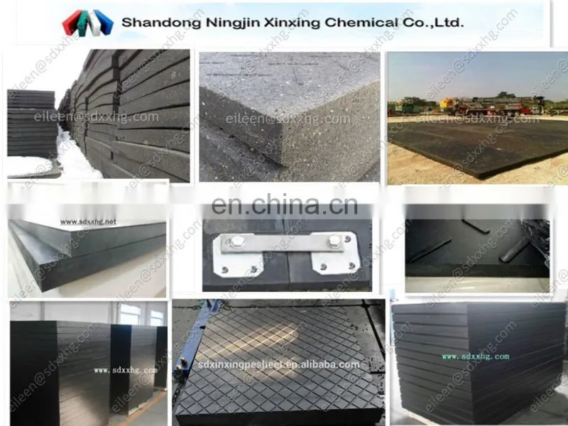 big size mold press HDPE ground mat