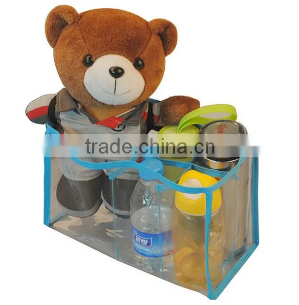 Blue 300D Baby Care Bag with Bottle Bag