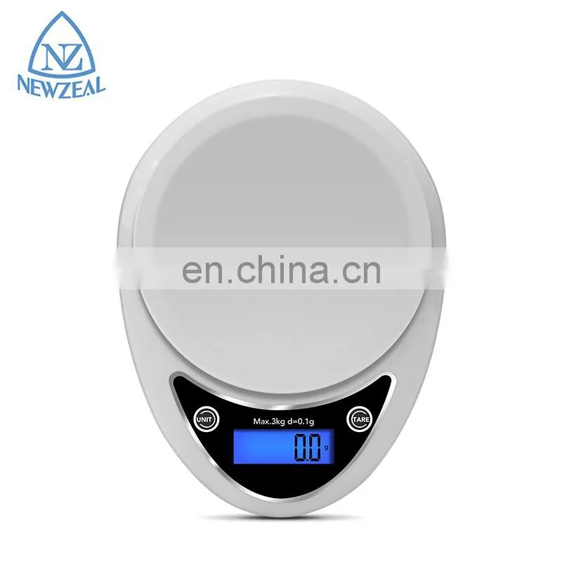 Multifunction 3Kg 5Kg Weight Electronic Digital Weighing Kitchen Food Nutrition Scale With Bowl