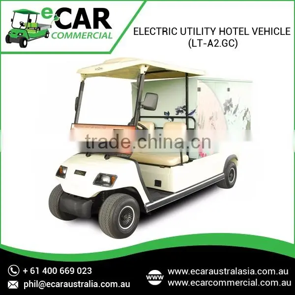 Cheap Electric Utility Housekeeping Car for Hotel Group