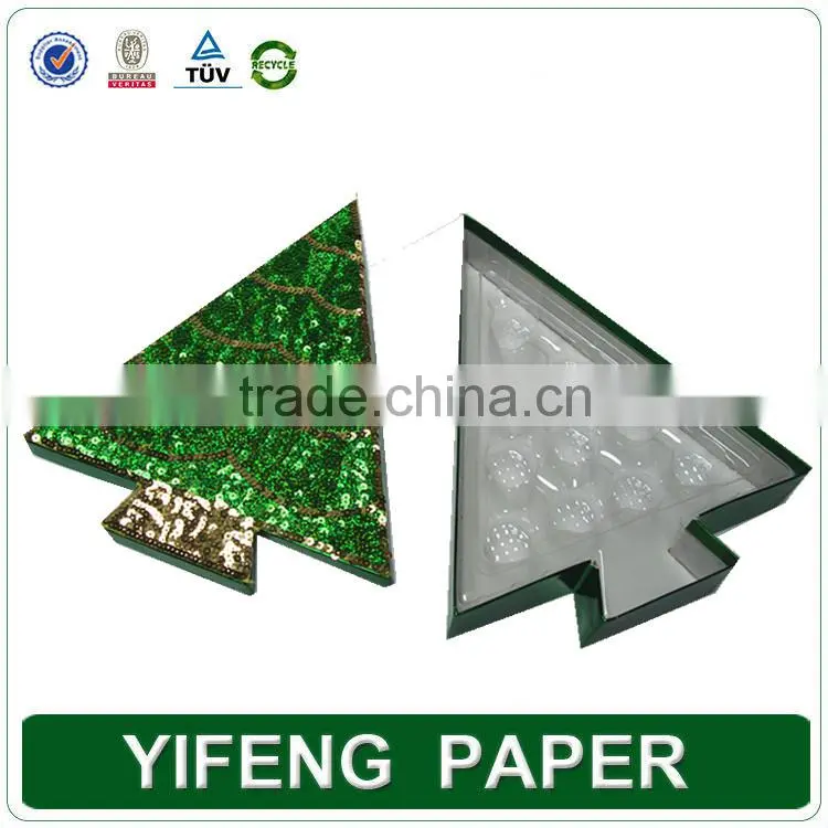 Wholesale custom printed Decorative China recycled handmade empty Christmas gift boxes