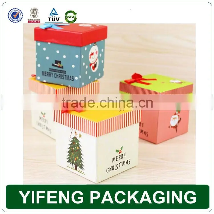 East Color Custom Made Luxury Printing Reycled High Quality Christmas Gift Box